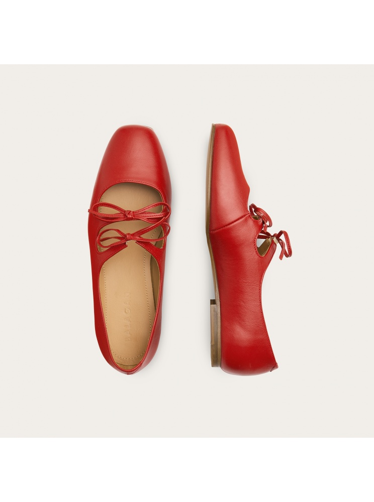 Shirley baleriny, marsala | Balagan Studio