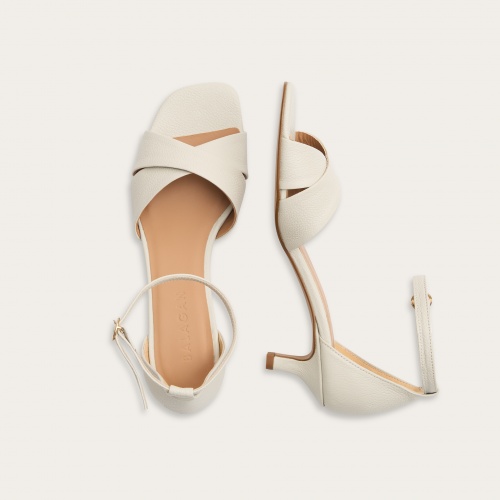 Shosh Sandals, off white| Balagan Studio