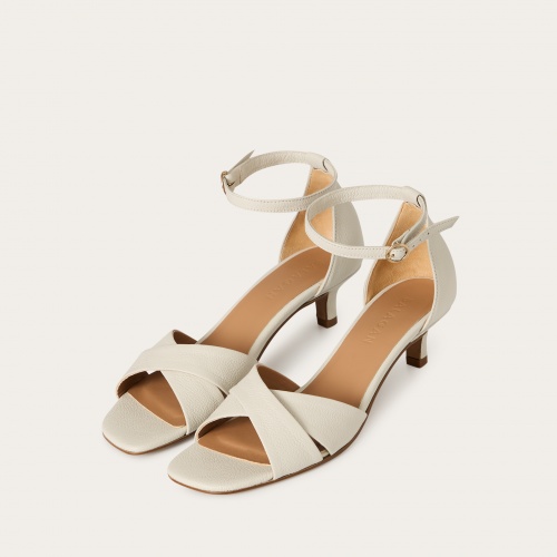Shosh Sandals, off white| Balagan Studio