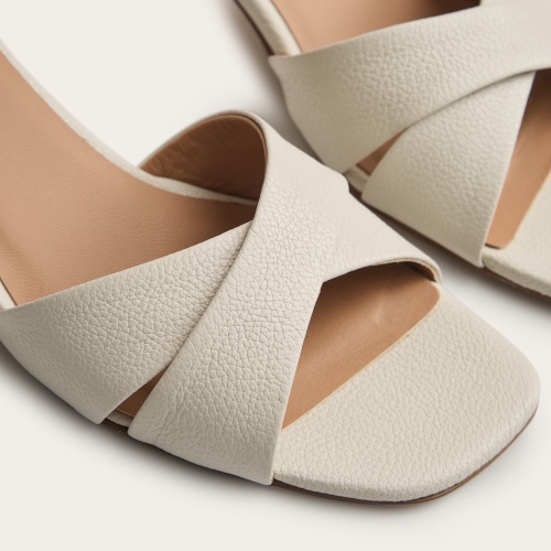 Shosh Sandals, off white| Balagan Studio