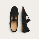 Achla Flats, black velvet