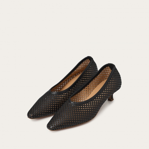 Basel Pumps, black| Balagan Studio