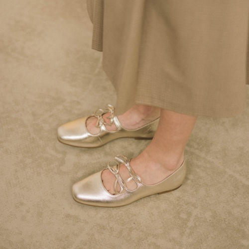 Shirley Ballerina, gold | Balagan Studio