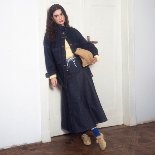 Bowling Flats, wheat velvet | Balagan Studio