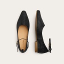 Bijoux Ballerina, black lizard