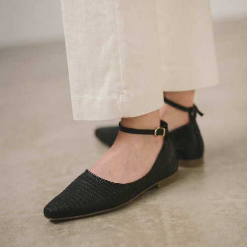 Bijoux Ballerina, black lizard | Balagan Studio