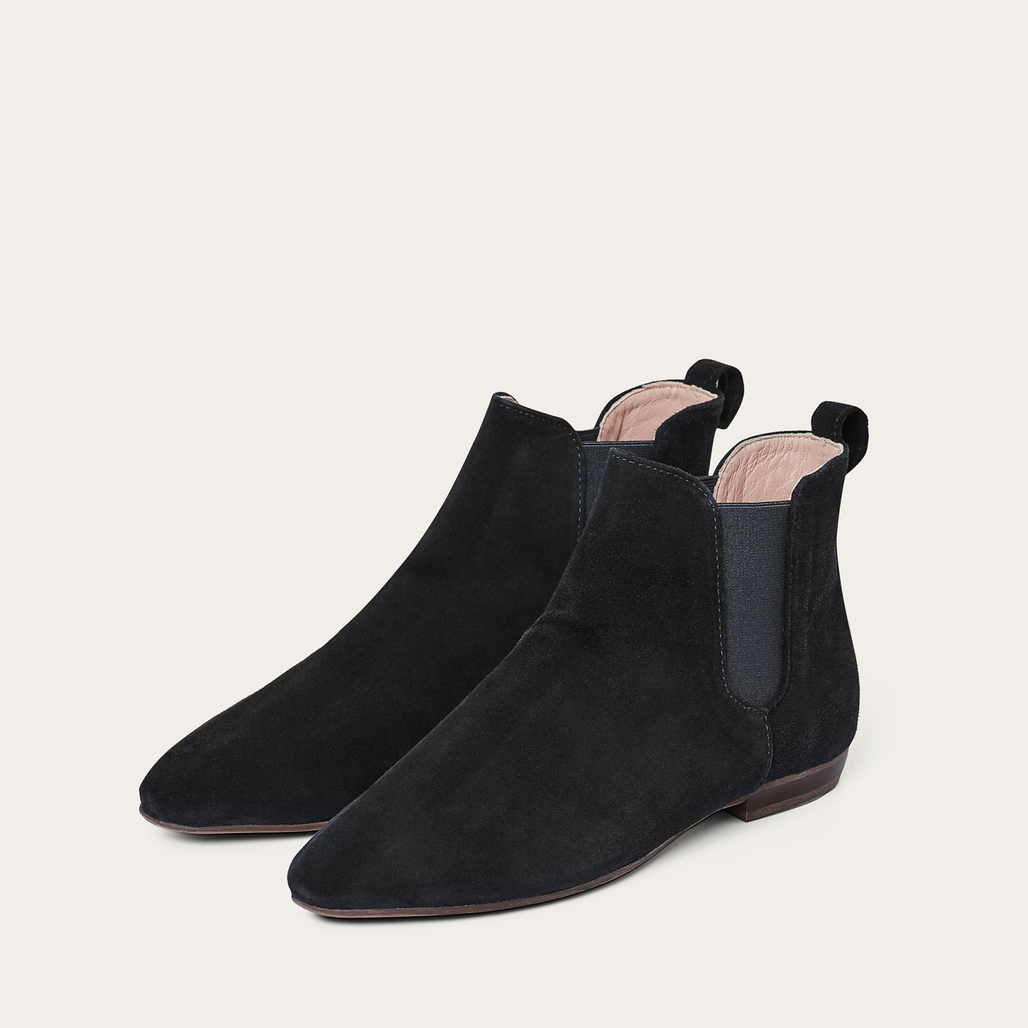Parsa Chelsea Boots, black velvet OUTLET | Balagan Studio