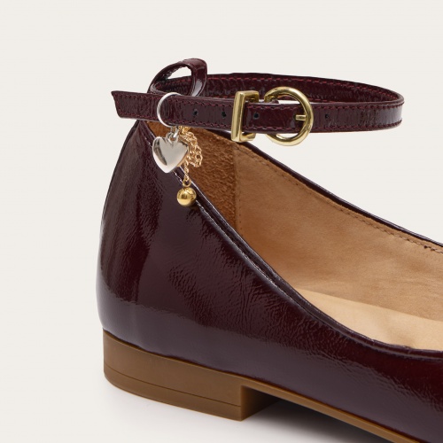 Bijoux Ballerina, burgundy gloss | Balagan Studio