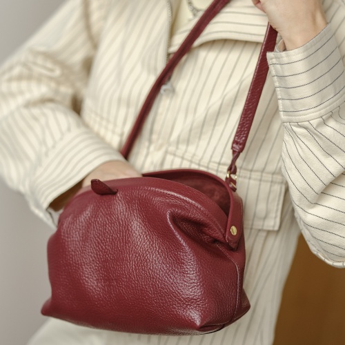 Hug bag torebka M, bordowy | Balagan Studio