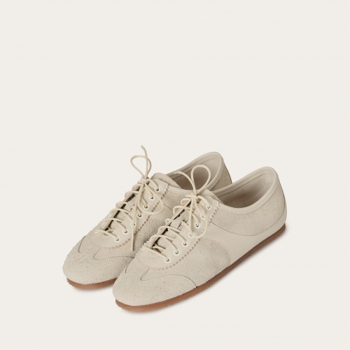 Milano sneakersy, jasny welur | Balagan Studio