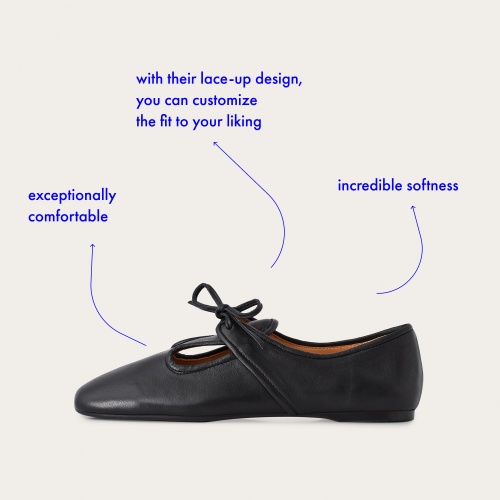 Parpar Flats, black | Balagan Studio