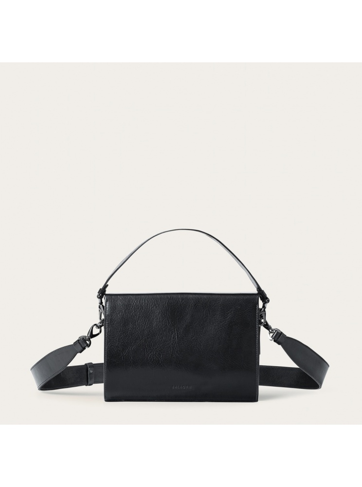 Gala Tasche M, Lackschwarz | Balagan Studio