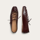 Cleo Ballerina, glossy bordo