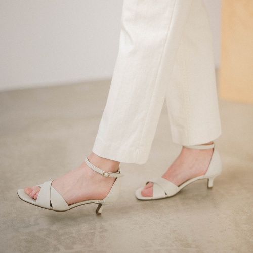 Shosh Sandals, off white| Balagan Studio
