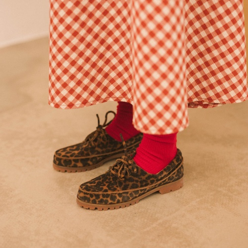 Tefer Flats, pattern velvet | Balagan Studio