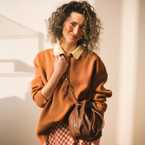 PJ Bag M, deep brown | Balagan Studio