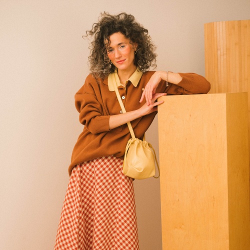 Dima Bag S, butter yellow | Balagan Studio