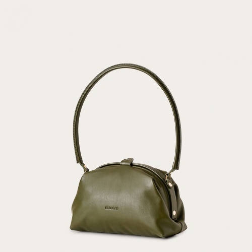 Hug bag torebka M, ciemnozielony | Balagan Studio