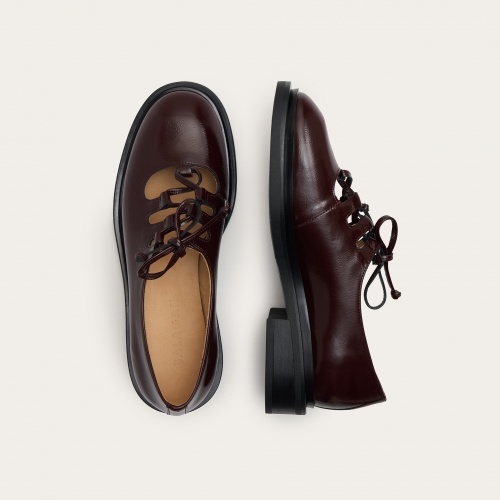 Ruby Flats, glossy bordo