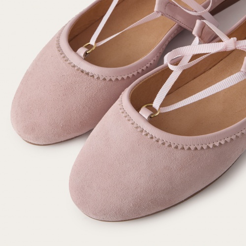 Princessa Ballerina, light pink velvet| Balagan Studio