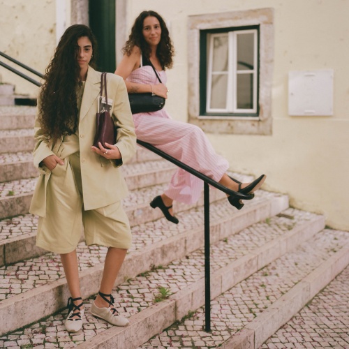 2000s Ballerina sneakersy, jasny welur| Balagan Studio