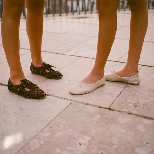 Parpar półbuty, cętki welur | Balagan Studio