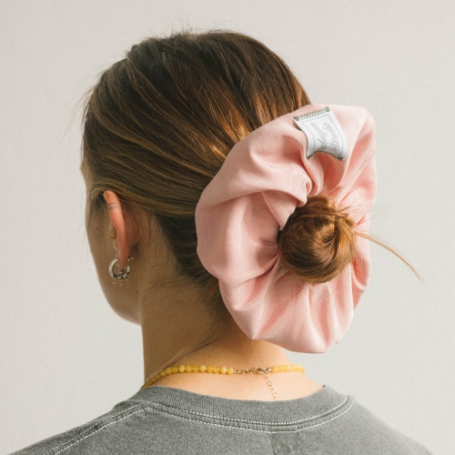 Phoebe gumka do włosów, pudrowy róż | Balagan Studio