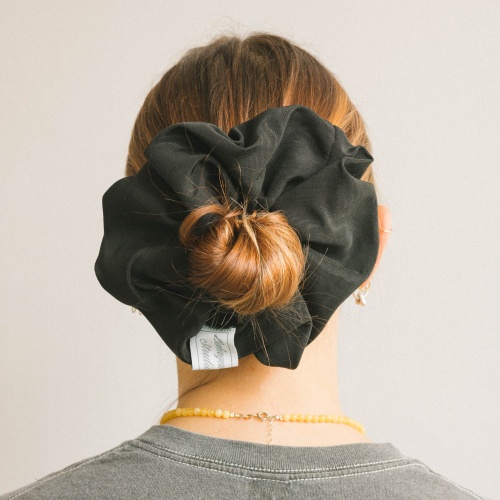 Phoebe gumka do włosów, czarny | Balagan Studio