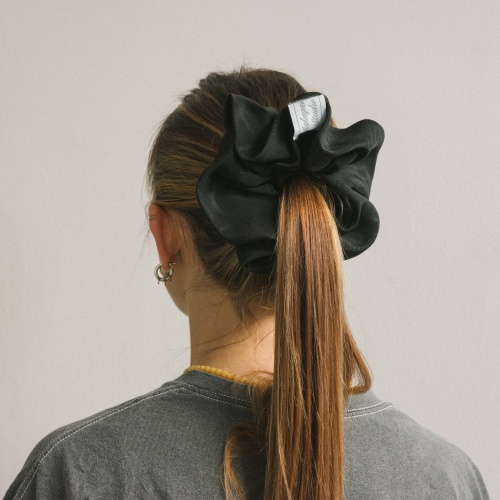 Phoebe Scrunchie, black | Balagan Studio