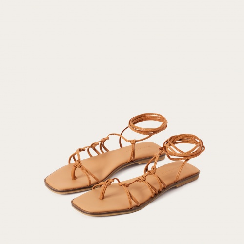 Nof sandały, naturalny | Balagan Studio