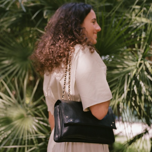 Gabrielle Bag M, black | Balagan Studio