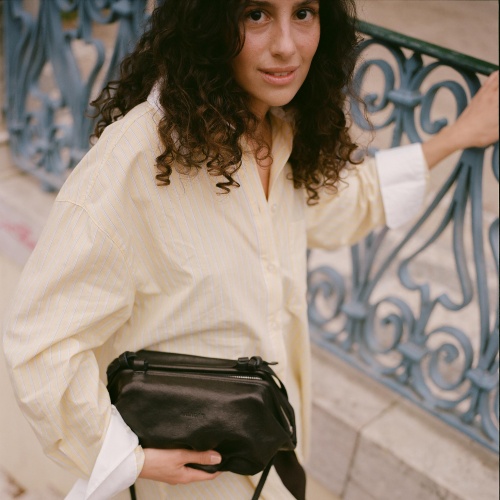 Plis torebka M, czarny | Balagan Studio