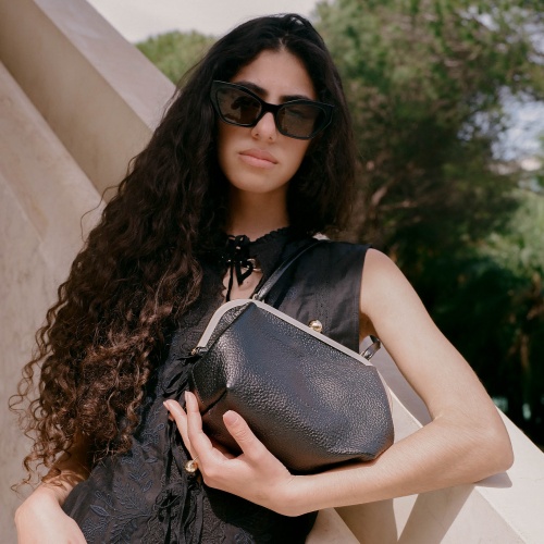 Sicily Bag M, black | Balagan Studio