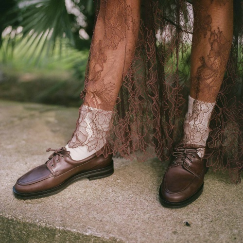 Yacht Flats, deep brown | Balagan Studio