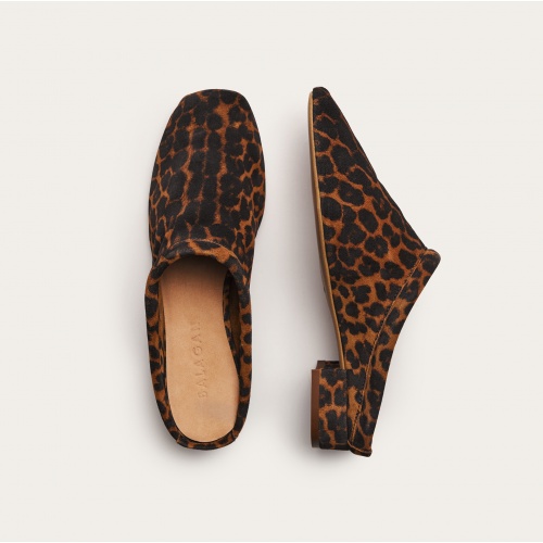 Clementine slides, pattern velvet | Balagan Studio