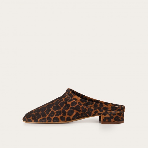 Clementine slides, pattern velvet | Balagan Studio