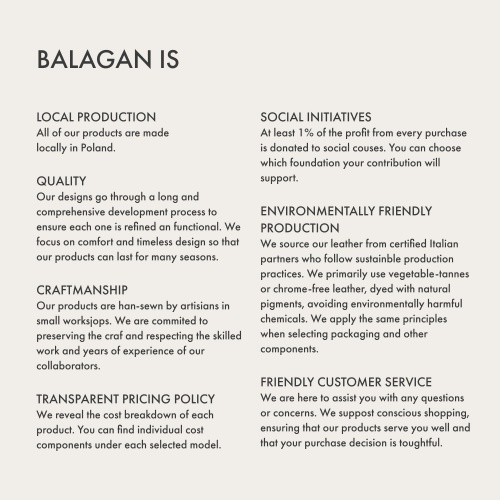 Suzanne torebka S, atramentowy | Balagan Studio