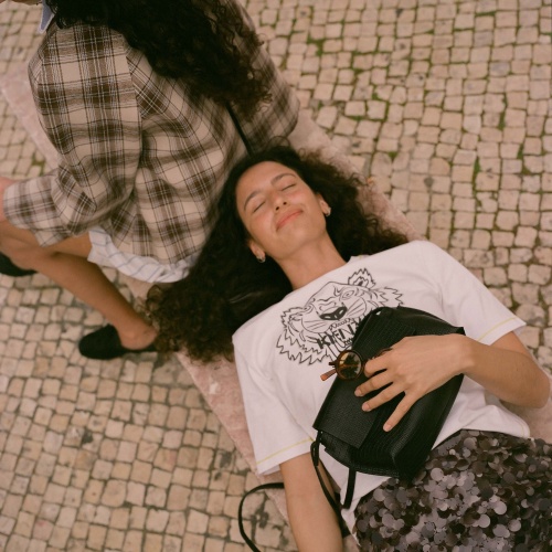 Ashley Bag S, black lizard | Balagan Studio