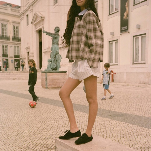 Bowling Flats, black velvet | Balagan Studio