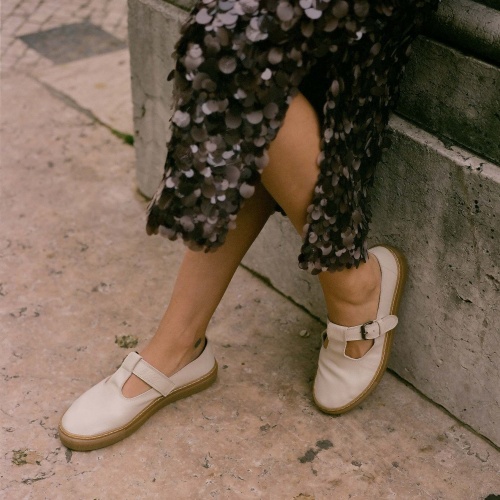 Sababa sneakersy, złamana biel | Balagan Studio