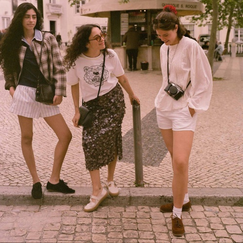 Tefer półbuty, rudy welur | Balagan Studio