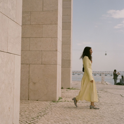 Dora Low Heels, zebra velvet | Balagan Studio