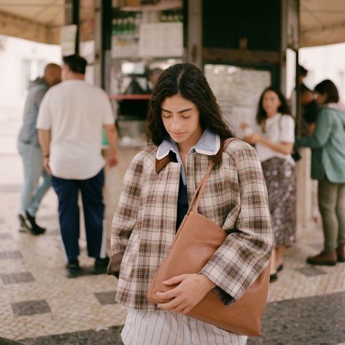 Eva Bag L, caramel | Balagan Studio