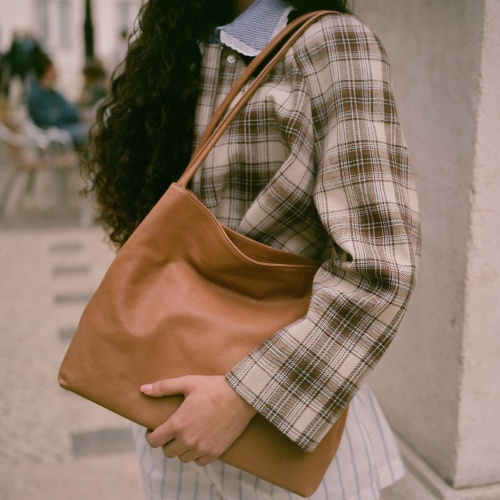 Eva Bag L, caramel | Balagan Studio