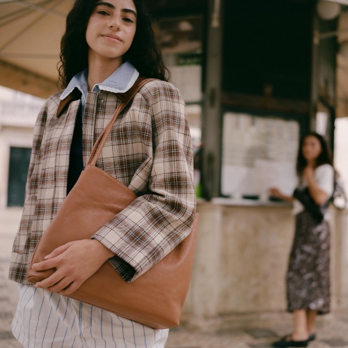 Eva Bag L, caramel | Balagan Studio