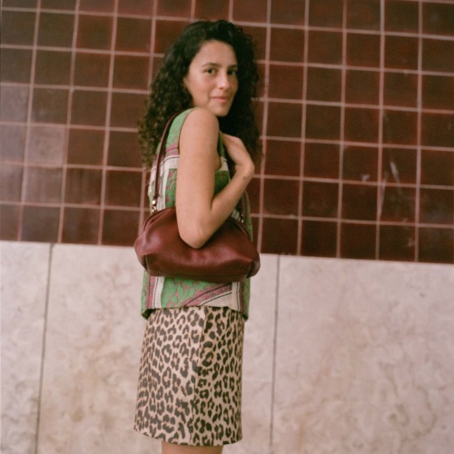 Hug bag torebka M, bordowy | Balagan Studio