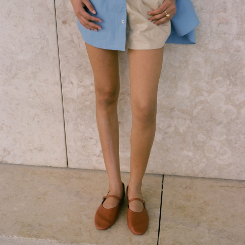 Maya baleriny, cynamonowy | Balagan Studio