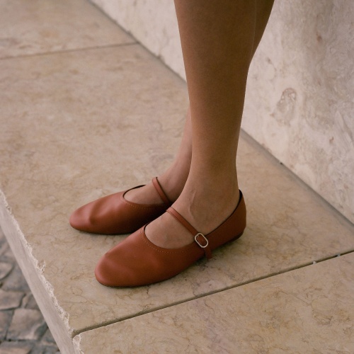 Maya baleriny, cynamonowy | Balagan Studio