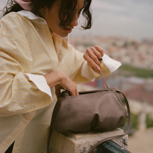 Plis Bag M, smoky grey | Balagan Studio