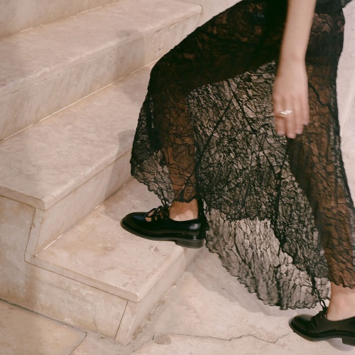 Ruby Flats, glossy black | Balagan Studio